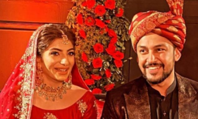 PHOTOS: Mariam Ansari and Owais Khan looks adorable at their wedding