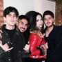 Shahveer Jafry and Ayesha Beig spotted at a party with friends