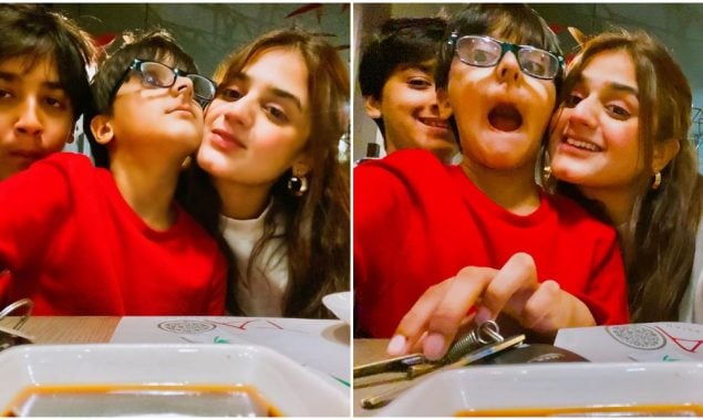 Hira Mani posts adorable pictures with her little ones