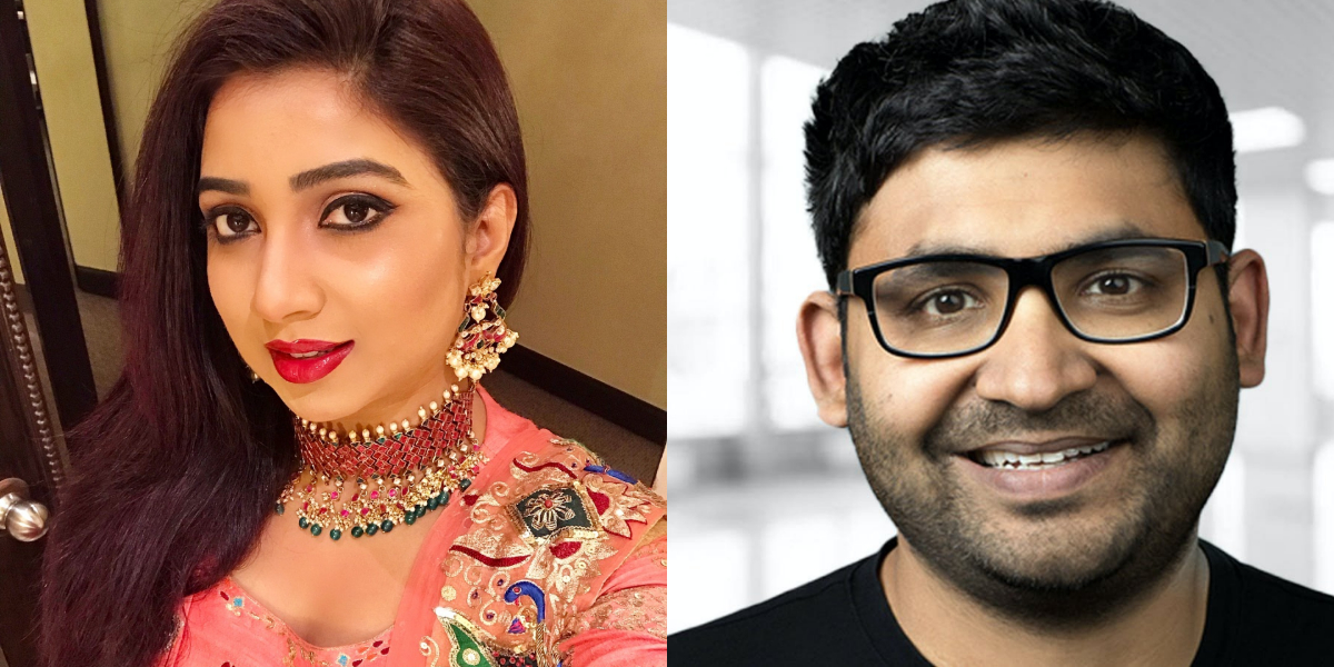 Shreya Ghoshal reply to netizens after fans disclose her chat with Parag Agrawal