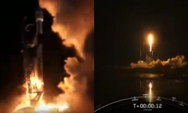 SpaceX successfully launched the latest Starlink spacecraft from Florida