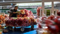 Asia’s biggest flower market