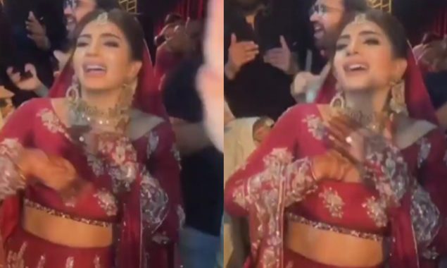 Mariam Ansari danced her heart out at her wedding