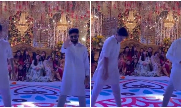 Watch desi groomsmen dance to Khadke Glassy in this viral video