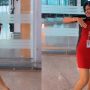 Watch: SpiceJet flight hostess groves beautifully at the airport