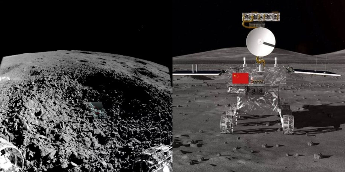 China's lunar rover spots cube-like object on Moon, sparking curiosity