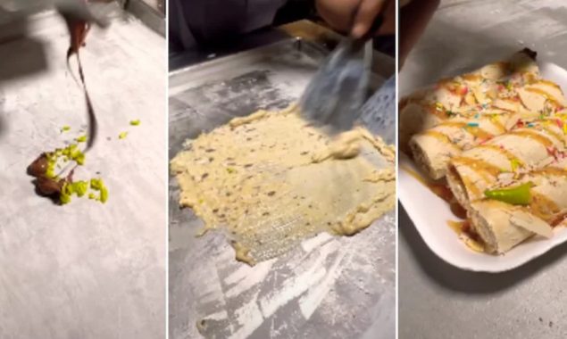 Watch: Indore guy make ice cream with Mirchi and Nutella in a viral video