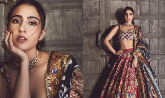 Sara Ali Khan shows us how to display Lehenga in style