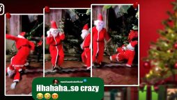 Watch a video Two sloppy Santas dances in Kerala went viral
