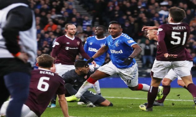 Rangers brush aside title rivals Hearts