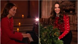 Kate Middleton stuns audience with piano performance on Christmas eve