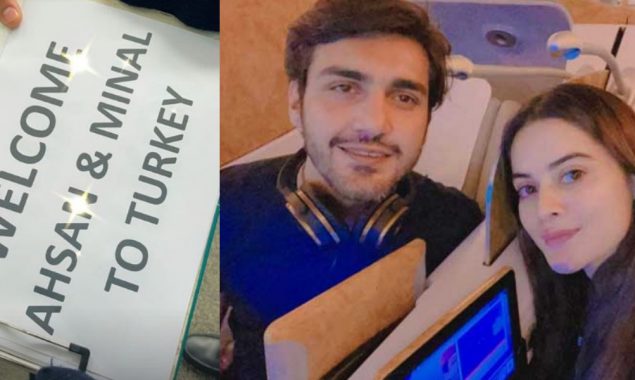 Lovebirds Minal & Ahsan jet off to Turkey ahead of New Year