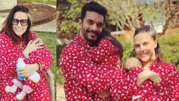 Neha Dhupia Christmas celebration