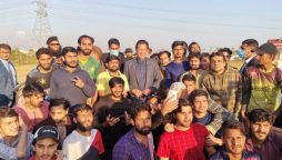 Surprise moment for youth as PM Imran stops by at cricket ground