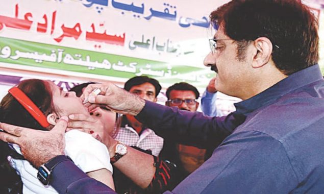 Sindh CM launches week-long anti-polio campaign