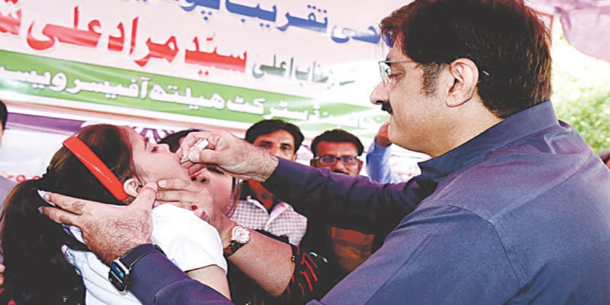 Sindh CM launches week-long anti-polio campaign