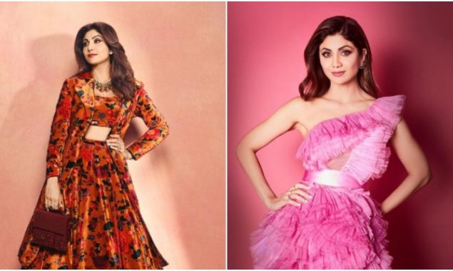 Shilpa Shetty spotted at airport with daughter Samisha