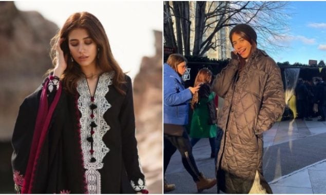 Syra Yousuf enjoys winter trip with daughter Nooreh