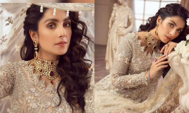 You can’t miss Ayeza Khan’s fresh bridal look