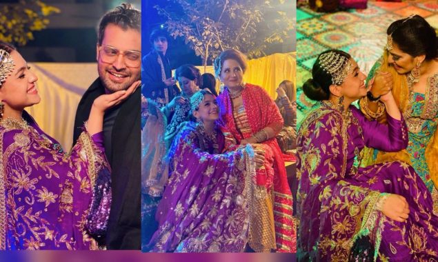 Zara Noor Abbas wears her mother-in-law’s 45-year-old ‘gotta ka lehnga’