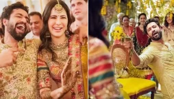 Katrina Kaif Look and Vicky Kaushal Mehandi Pics