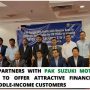 Meezan Bank, Pak Suzuki to offer financing benefits for middle-income customers