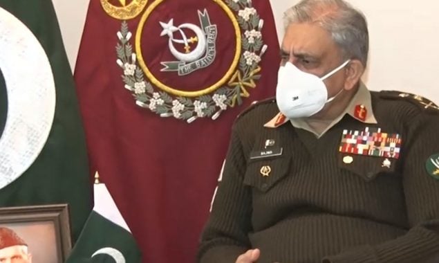 COAS stresses sincere efforts to avert humanitarian crisis in Afghanistan
