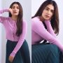 Ayeza Khan sizzles in western attire in her latest photoshoot