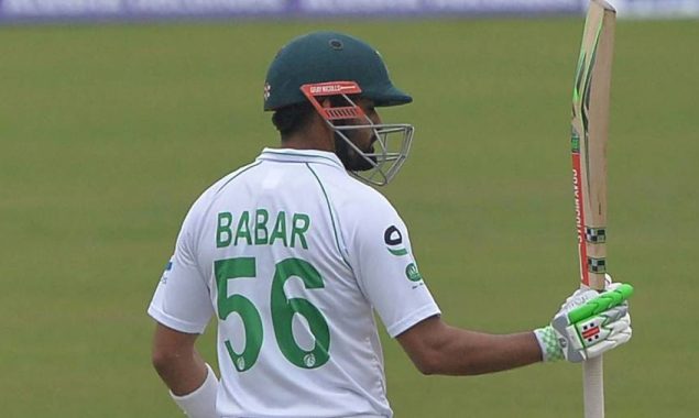 Babar steadies Pakistan with unbeaten fifty