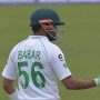 Babar steadies Pakistan with unbeaten fifty
