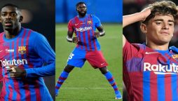 Ousmane Dembele, Samuel Umtiti, Gavi