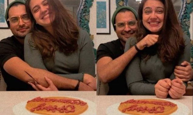 Asad Siddiqui and Zara Abbas celebrates 4th anniversary