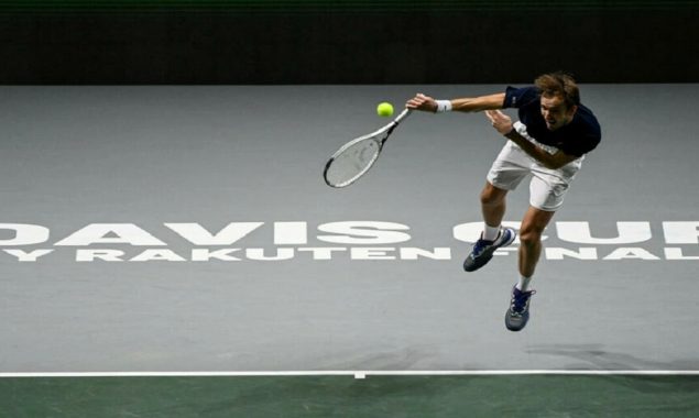 Russia beat Croatia to win third Davis Cup