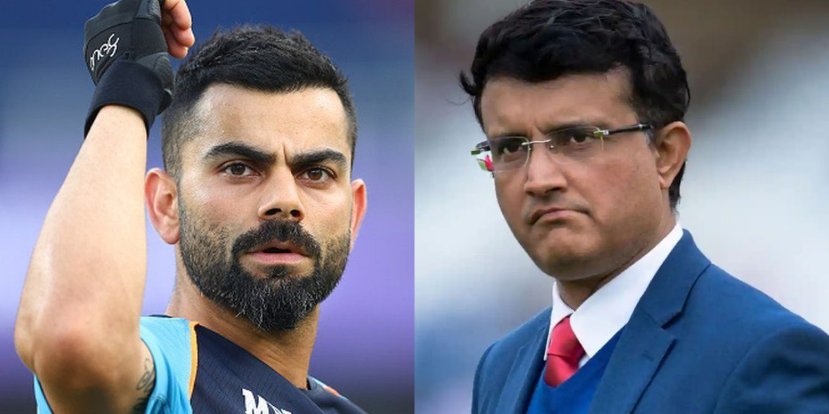 Sourav Ganguly Virat Kohli