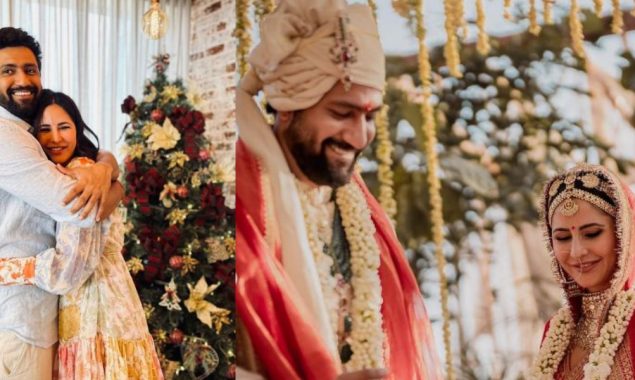 Katrina Kaif & Vicky Kaushal share a warm hug on Christmas eve