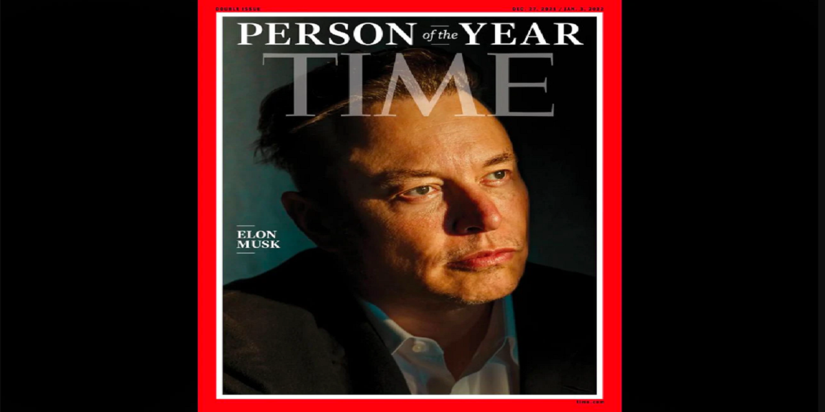 Elon Musk named Time magazine person of the year