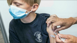 ‘Not scared’: Danish children line up for Covid jabs