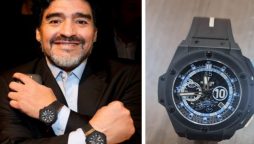 Diego Maradona watch theft