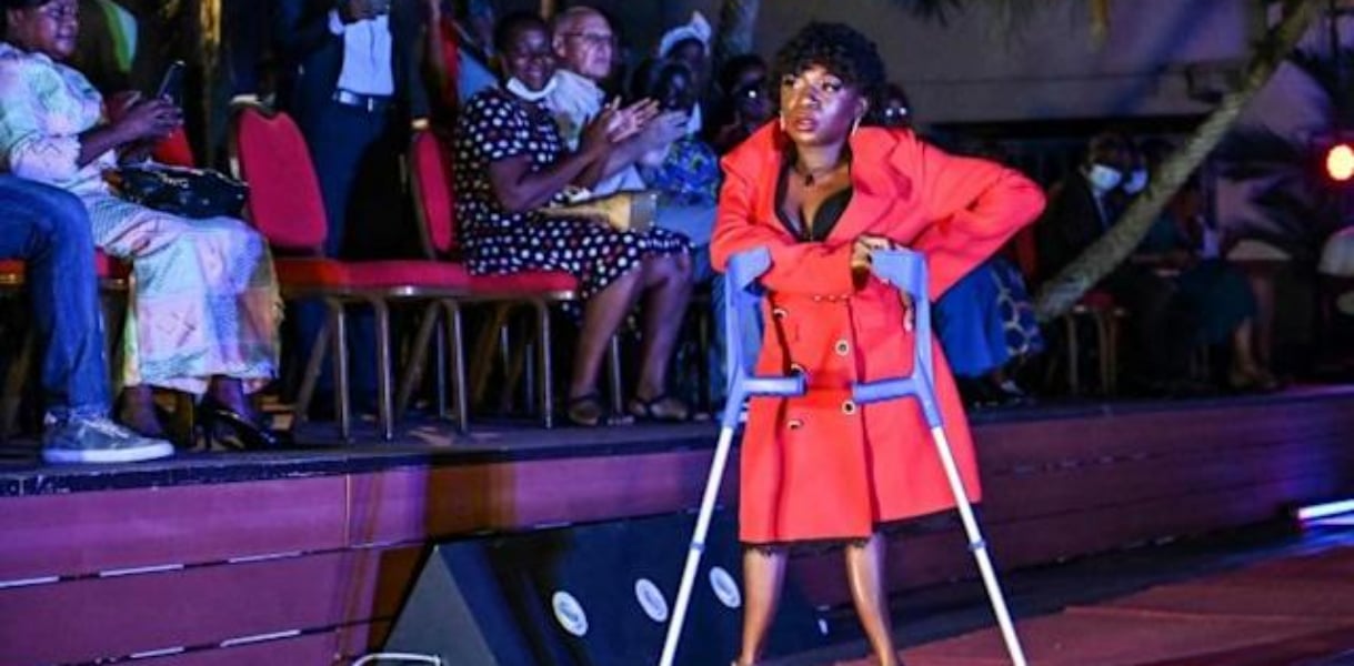 Disabled models breaking taboos on Ivory Coast catwalk