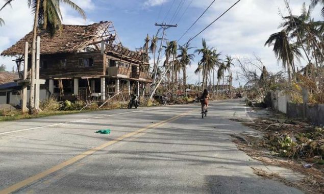 Philippine surfing island wiped out by typhoon