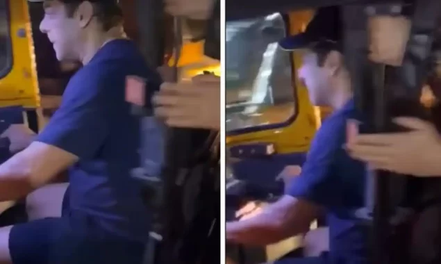 Viral Video: Salman Khan Driving Auto Rickshaw on Mumbai Streets