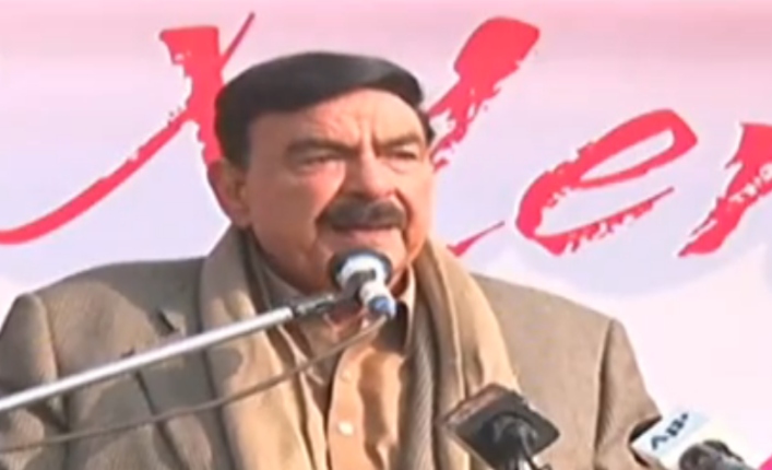 Interior Minister Sheikh Rashid
