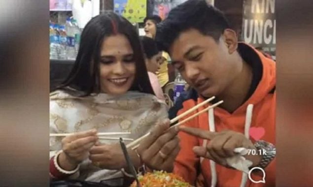 Adorable video: A husband Teaches his Wife How to use Chopsticks