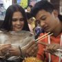 Adorable video: A husband Teaches his Wife How to use Chopsticks