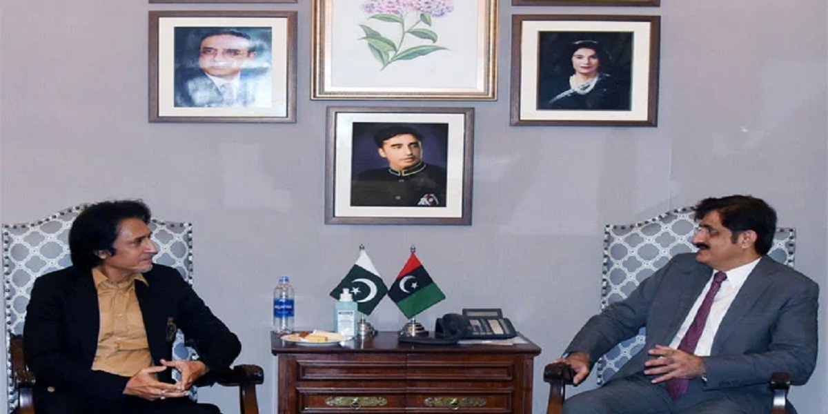 Ramiz Raja and Murad Ali Shah