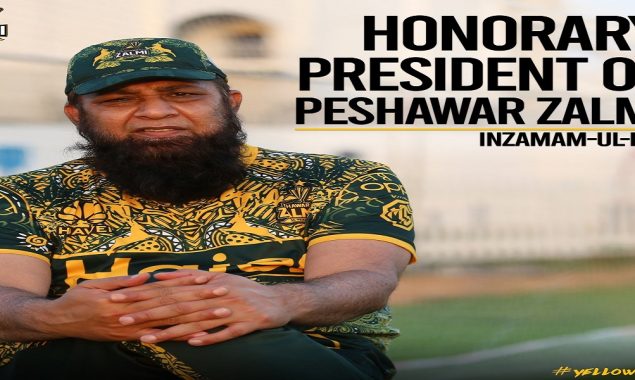 PSL 7: Inzamam-ul-Haq is named honorary president of Peshawar Zalmi