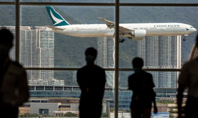 Hong Kong airport bans transit passengers from 153 countries