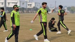 Muhammad Hafeez and Shaheen Afridi