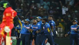 Jeffrey Vandersay’s four wickets helps Sri Lanka to defeat Zimbabwe and win ODI series
