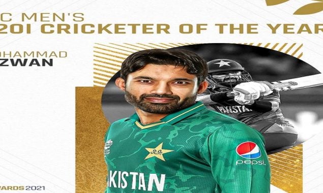 ‘I’m happy to get ICC player of the year award’, says Mohammad Rizwan